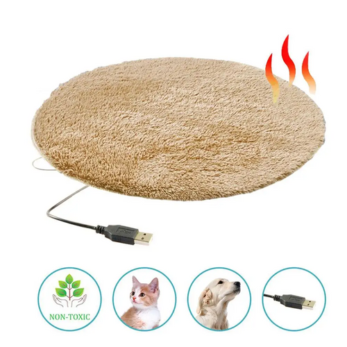 Cama Térmica para Mascotas | Calor seguro y reconfortante por USB