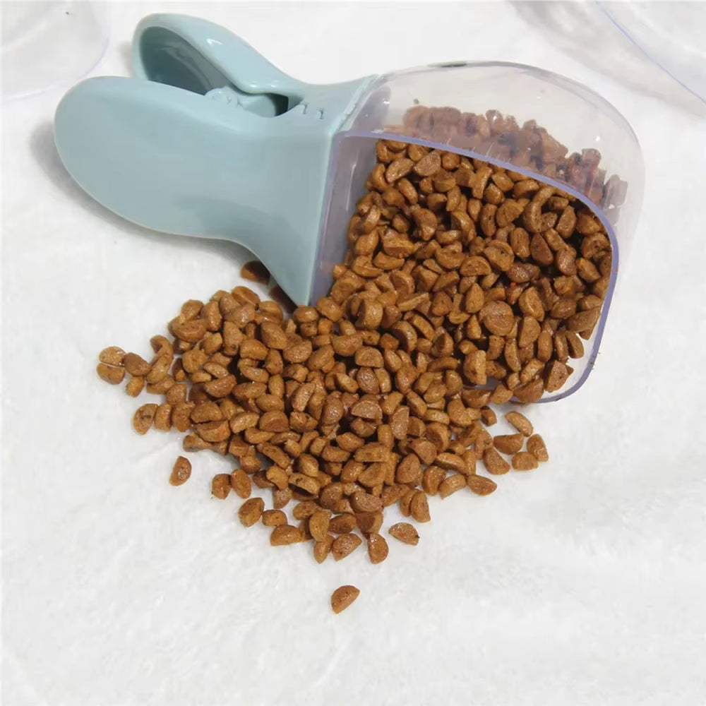 1Pc Pet Food Spoon for Cat Dog Bowls Multi-Function Bowl for Cat Dog Food Water Bowl Fountain